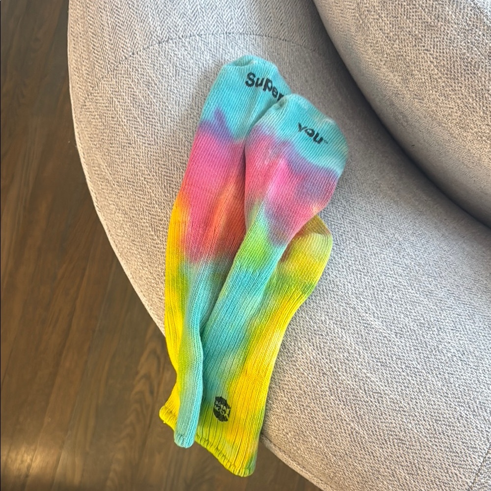Moon Juice Super You Tie-Dye Socks